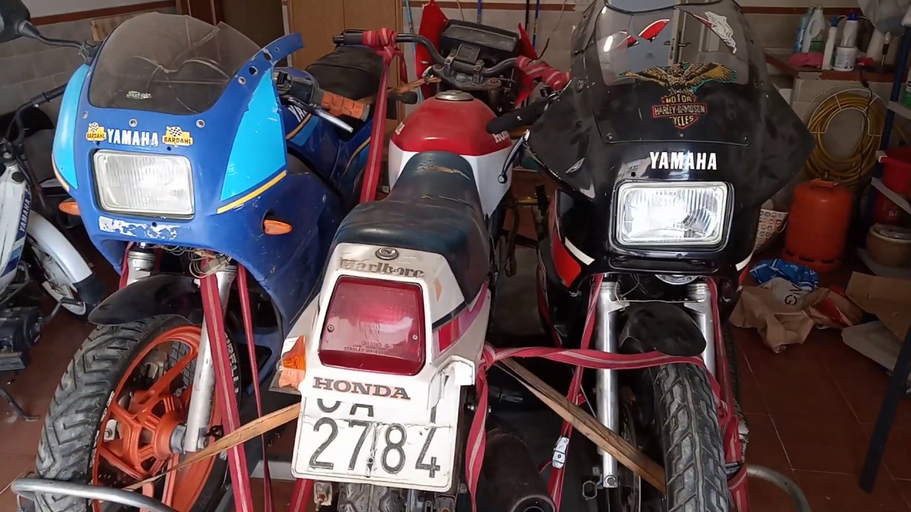 Honda MBX, yamaha Tzr, peleonas de los 80!!!