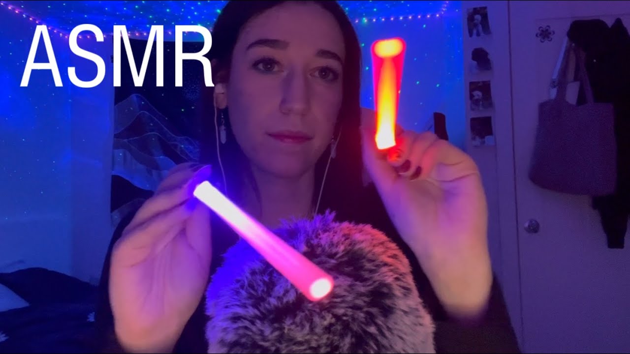 ASMR tingly sounds and light visual triggers! (Daryl’s custom video) 💕