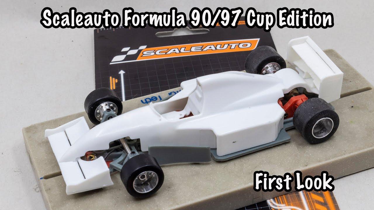 Предварительный просмотр слот-автомобиля Scaleauto Formula 90/97 в масштабе 1/32
