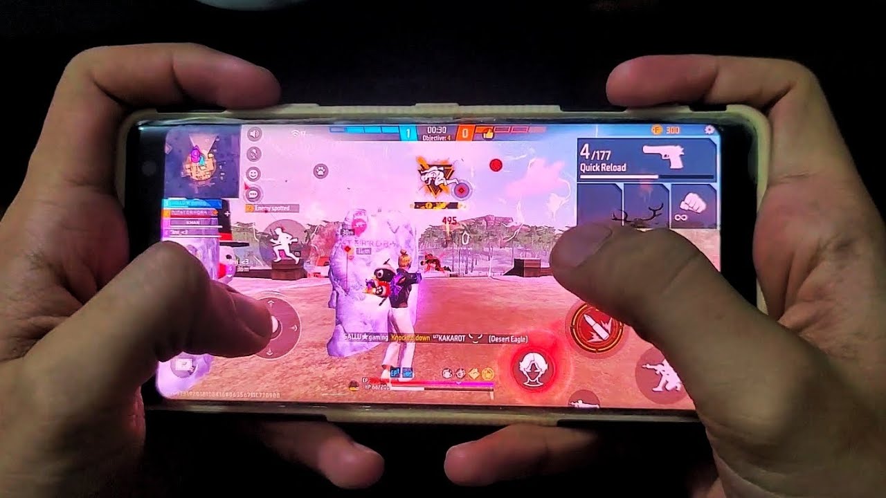 FREE FIRE GAMEPLAY on Sony Xperia XZ3 | CS Rank Push | Snapdragon 845 in 2025