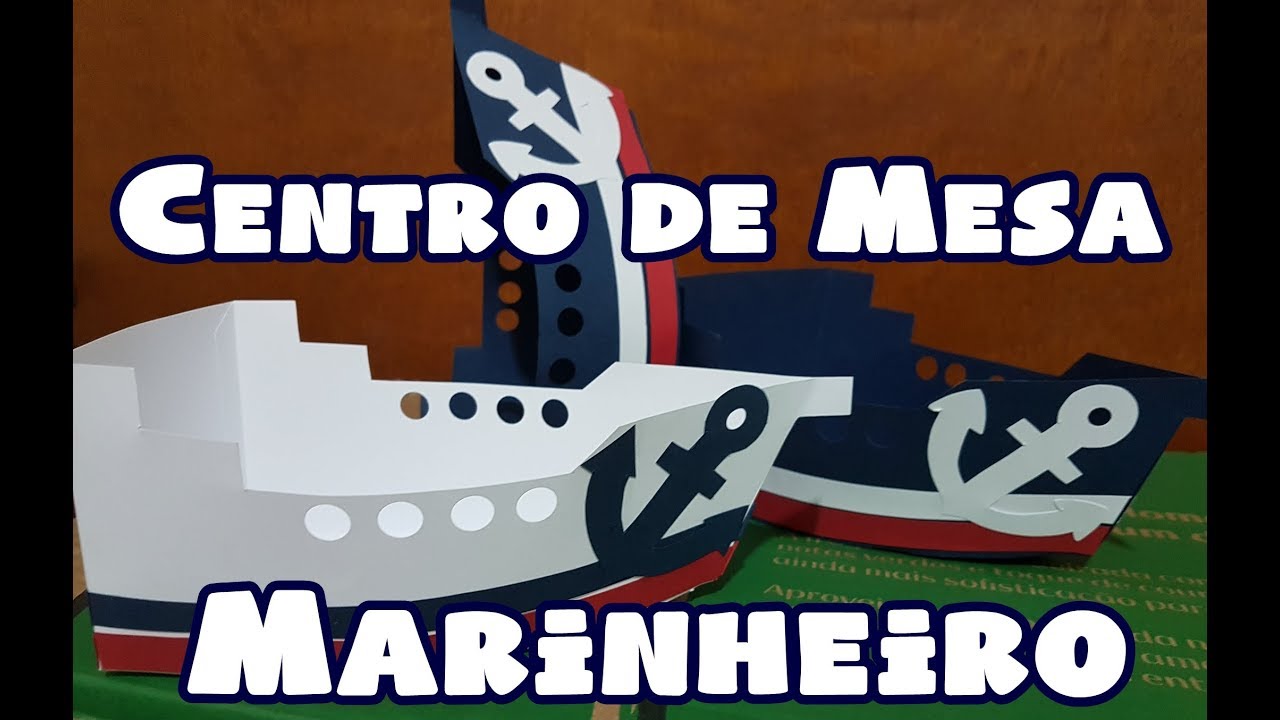 Passo a passo Barquinho Marinheiro