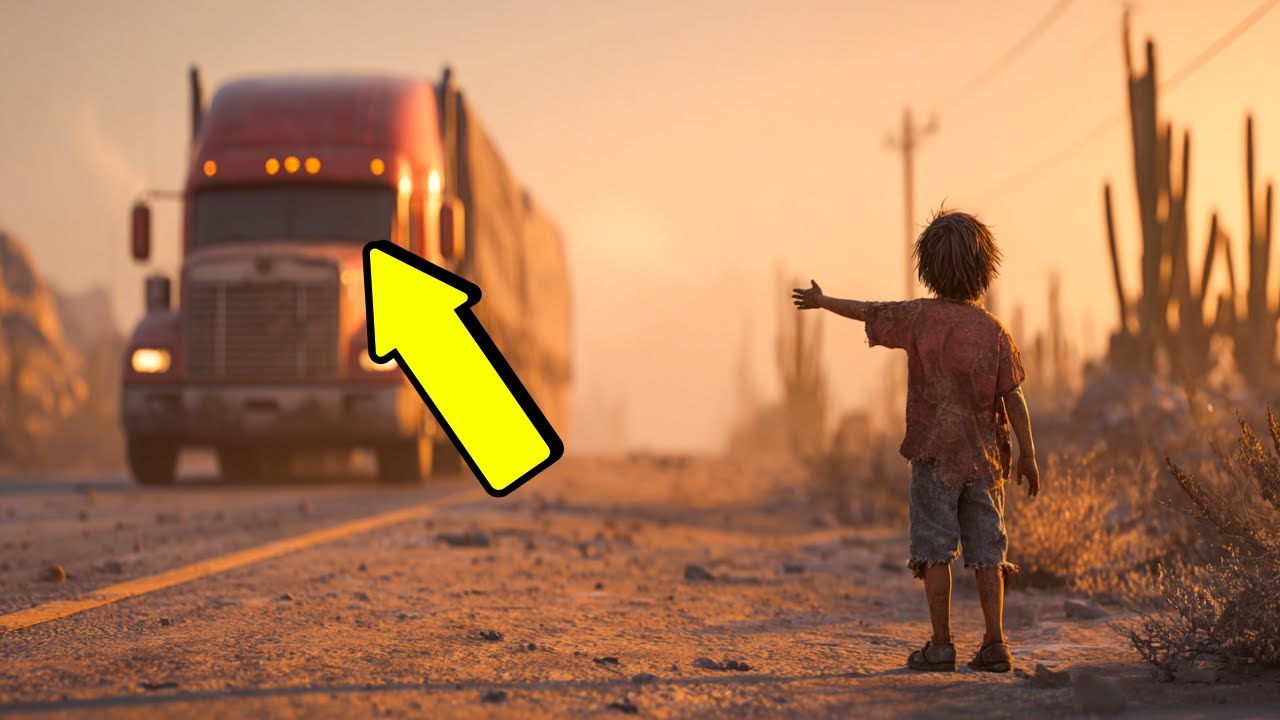 Un Niño Descalzo Me Pidió Aventón En La Frontera… Y Me Hizo Cruzar Donde Nunca Me Atreví