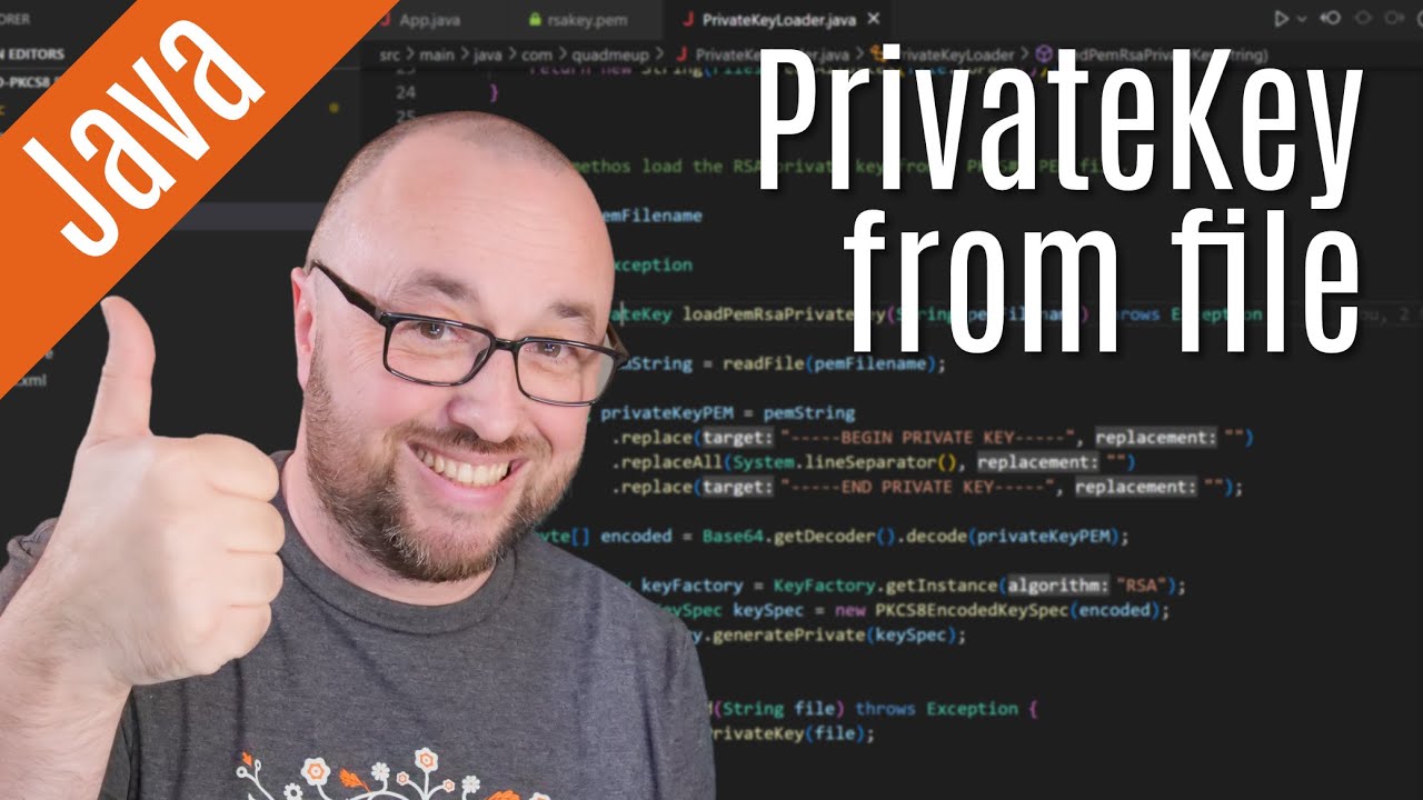 Как прочитать закрытый ключ из файла PEM PKCS#8 на Java