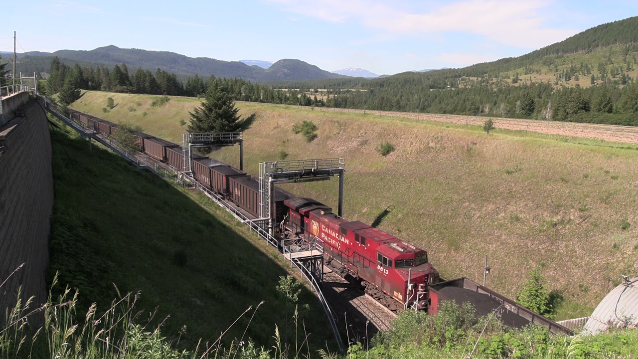 Skeena Pacific #1603 CP Coal Train @ CP Tappen, Carlin Road, MP 74. 25  Shuswap Sub   2021 06 02