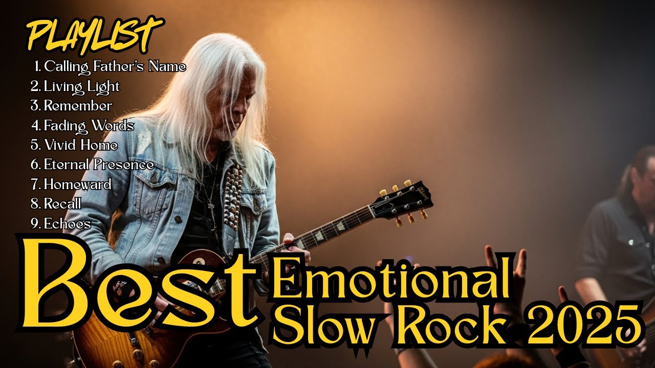 SLOW ROCK LOVE STORY | YOU’LL NEVER LET GO OF THIS TUNE 💔 | HEARTBREAKING MELODY 🌑
