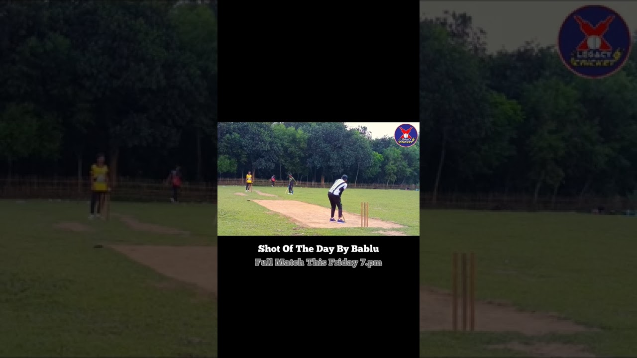 Shot Of The Day | Helicopter Bablu | Legacy Cricket | #cricketshorts
