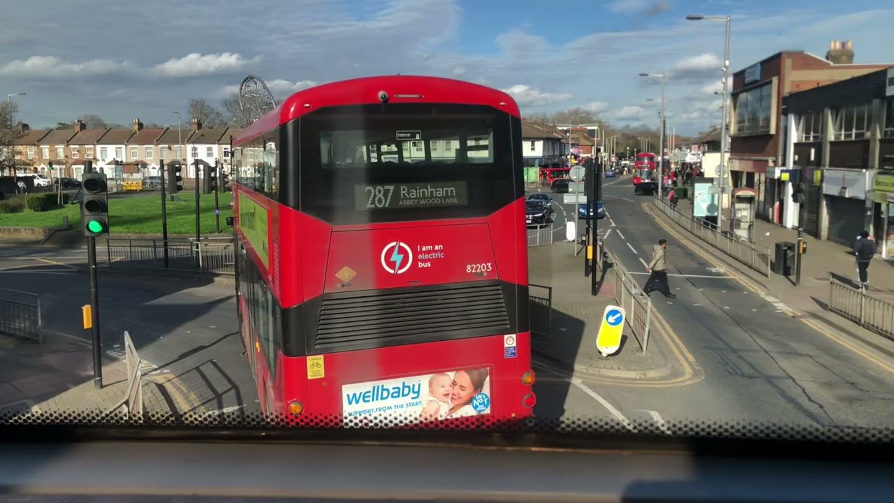 London Buses Route 169 82091 Stagecoach to Ilford Hainault Street (Part 1)