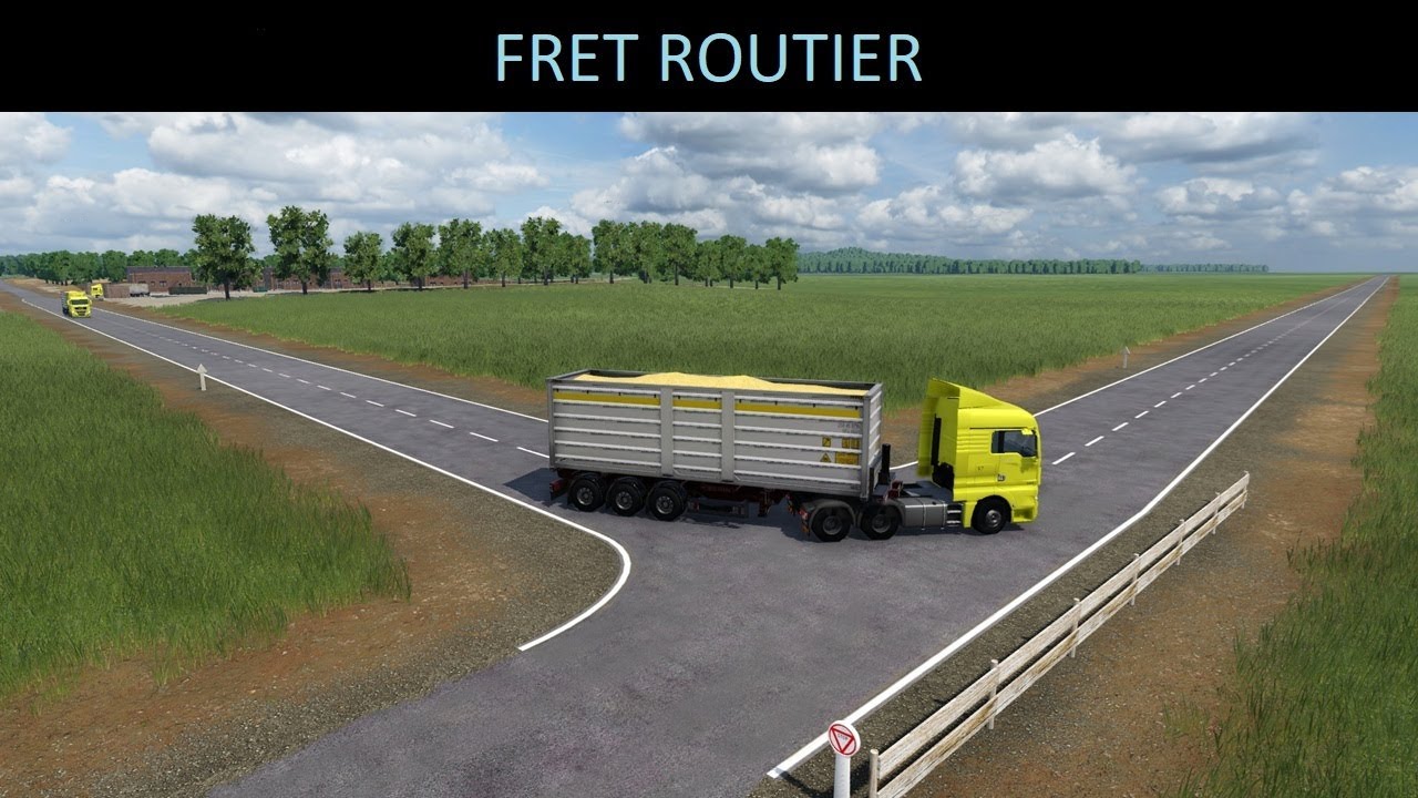 Transport Fever 2 - Map 11 - Fret routier céréales 2 - initiale