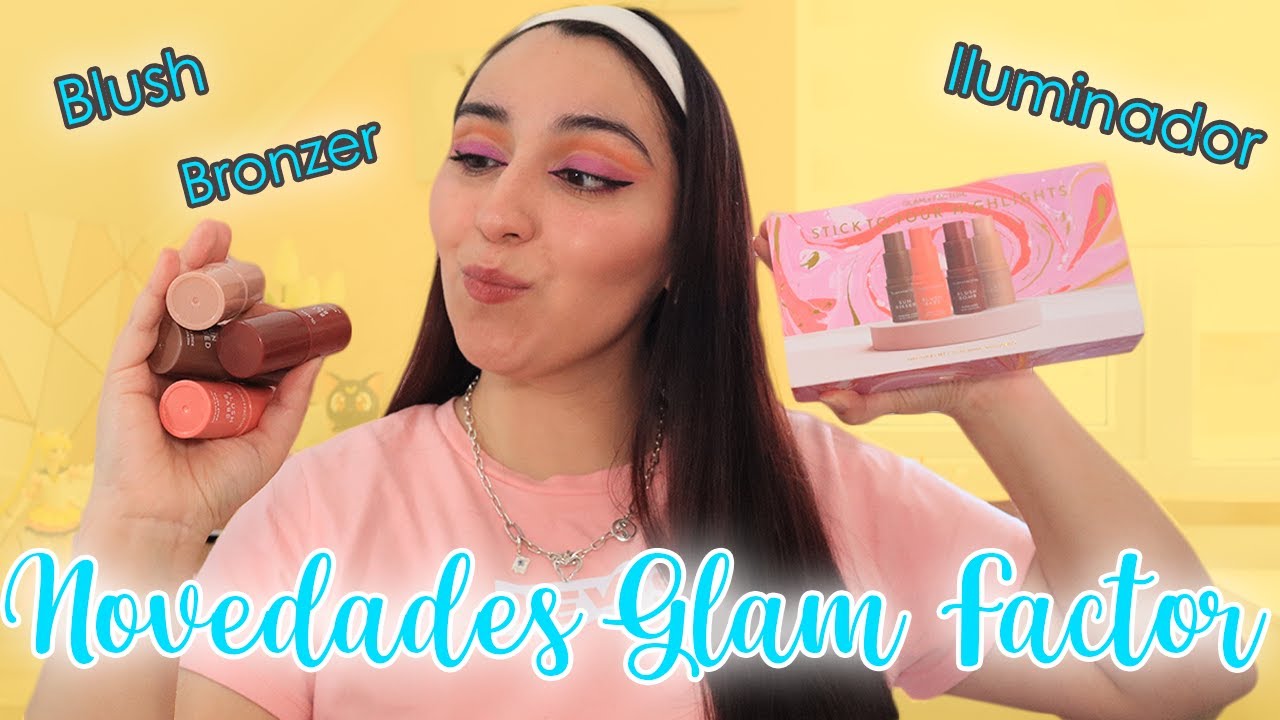 SET MAQUILLAJE ROSTRO EN STICK GLAM FACTOR