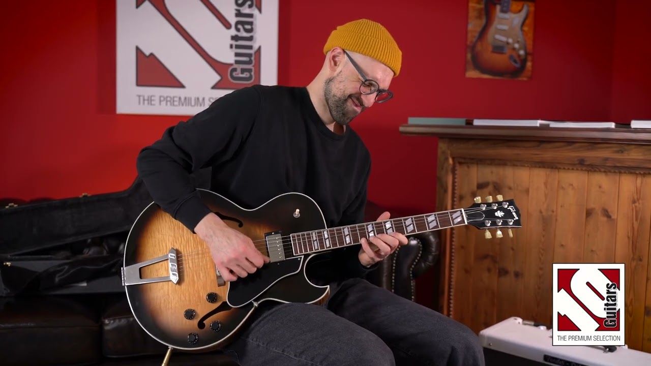 2009 Gibson ES 175 Figured Vintage Sunburst | Guitar Demo