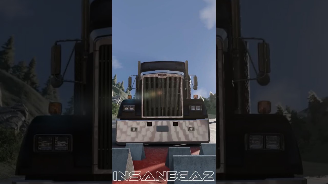 BeamNG.Drive Truck Vs Hill 