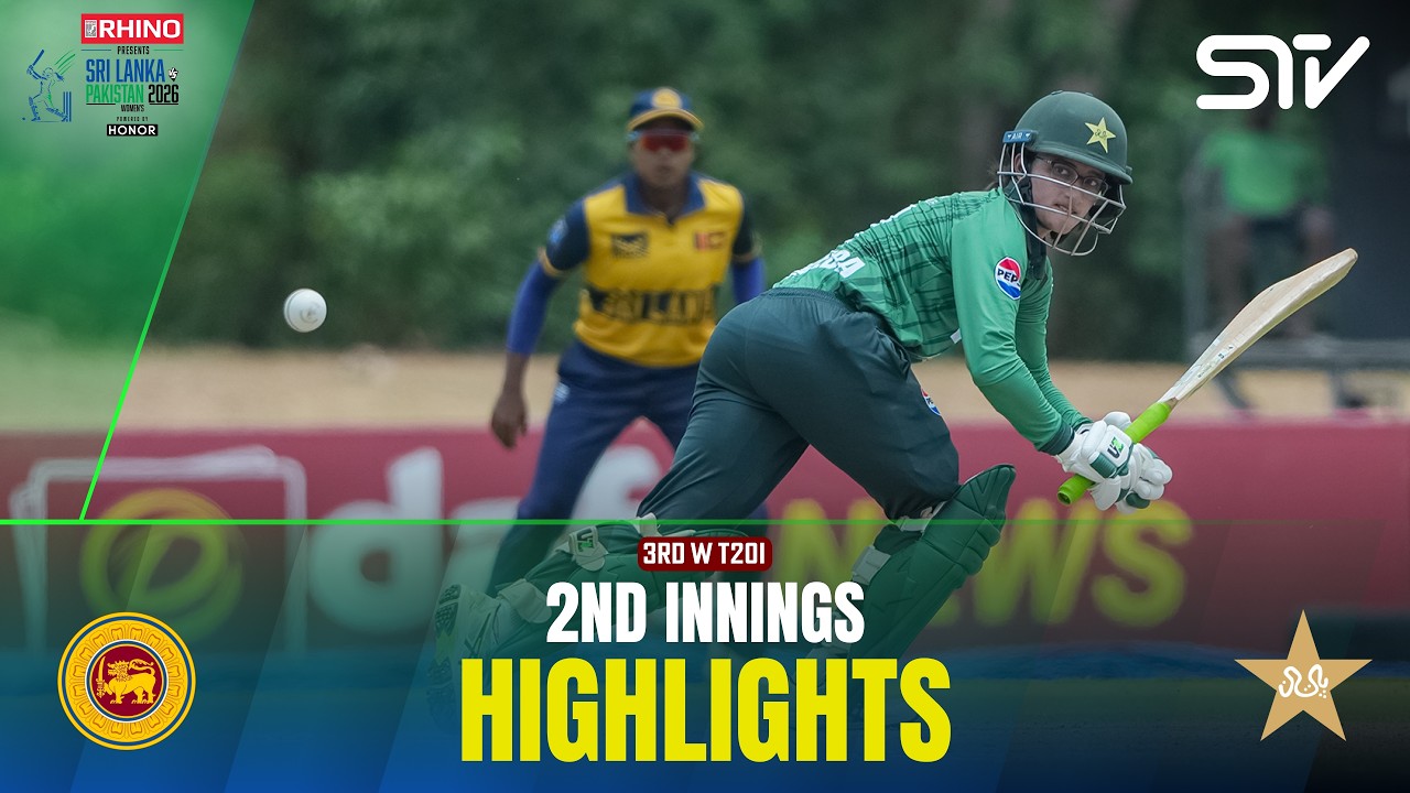 2nd Innings Highlights | Sri Lanka Women vs Pakistan Women | Match 03 | T20I Series 2026 | M9l1K