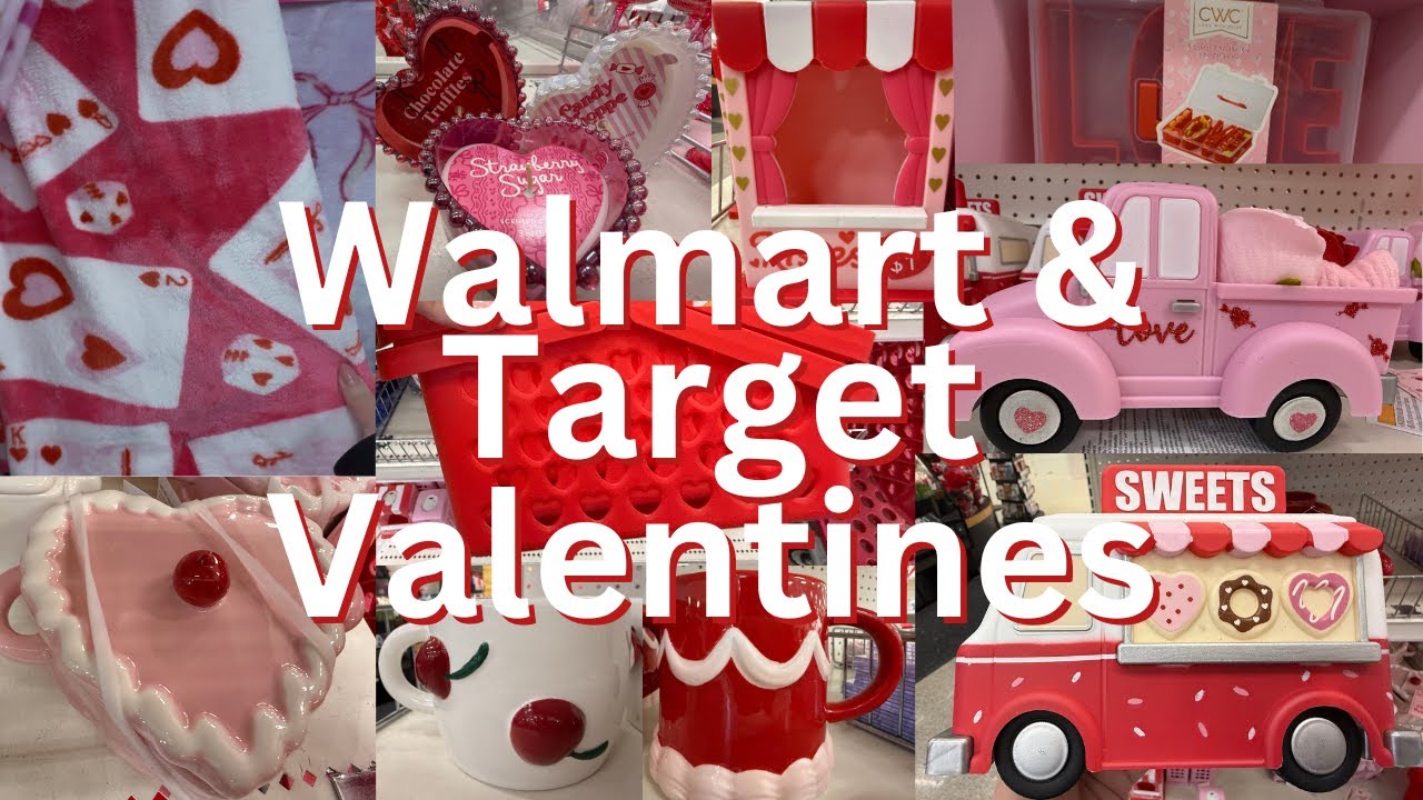 First Look! Walmart & Target Valentines 2026