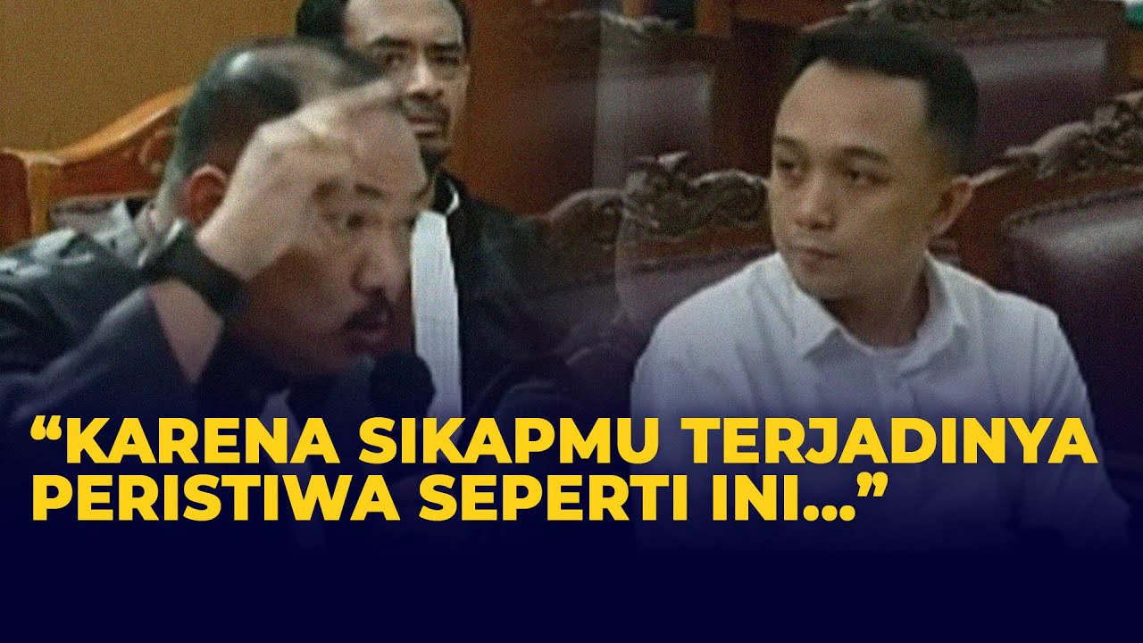 Jaksa Cecar Ricky Rizal Soal Perannya Sebagai Senior: Karena Sikapmu Terjadinya Peristiwa Ini!