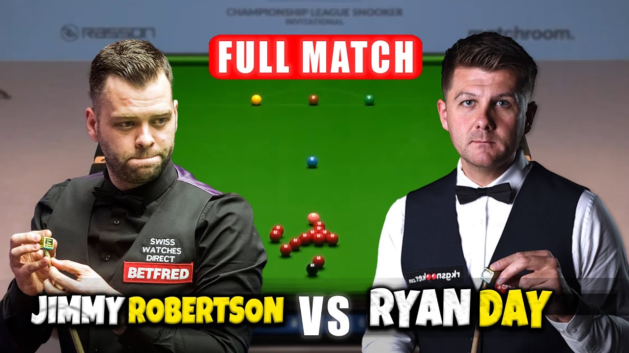 Jimmy Robertson vs Ryan Day Championship League 2026 Snooker Full Match