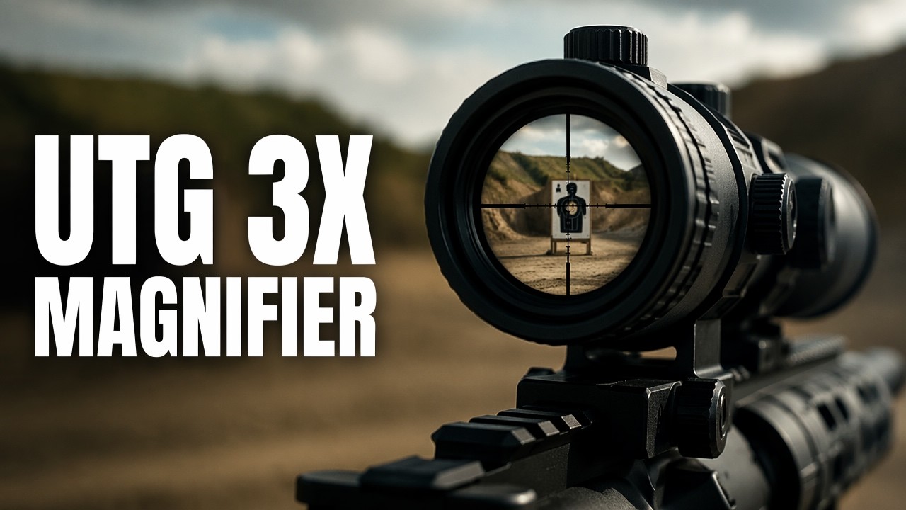 UTG 3X Magnifier with Flip-to-side QD Mount Review