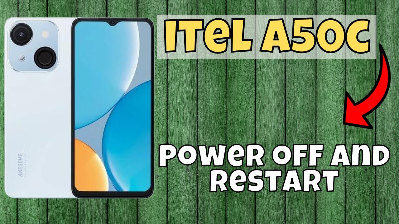Как выключить и перезагрузить itel A50c