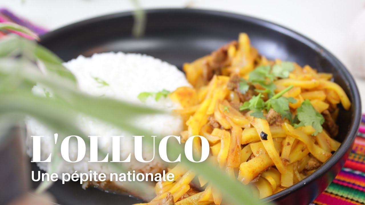 Vous cherchez comment préparer le délicieux plat du Pérou appelé l'Olluco ?  Voilà la recette !
