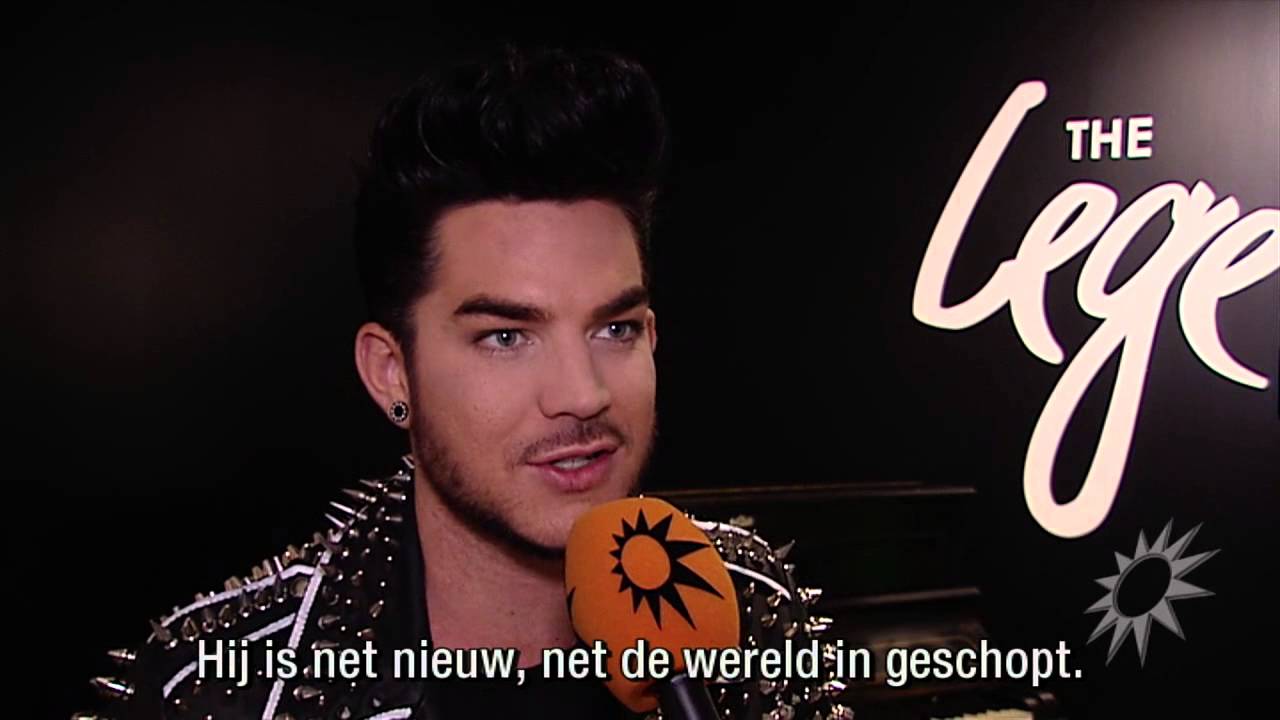 Adam Lambert on RTL Boulevard - October 12-13 2015 - Netherlands