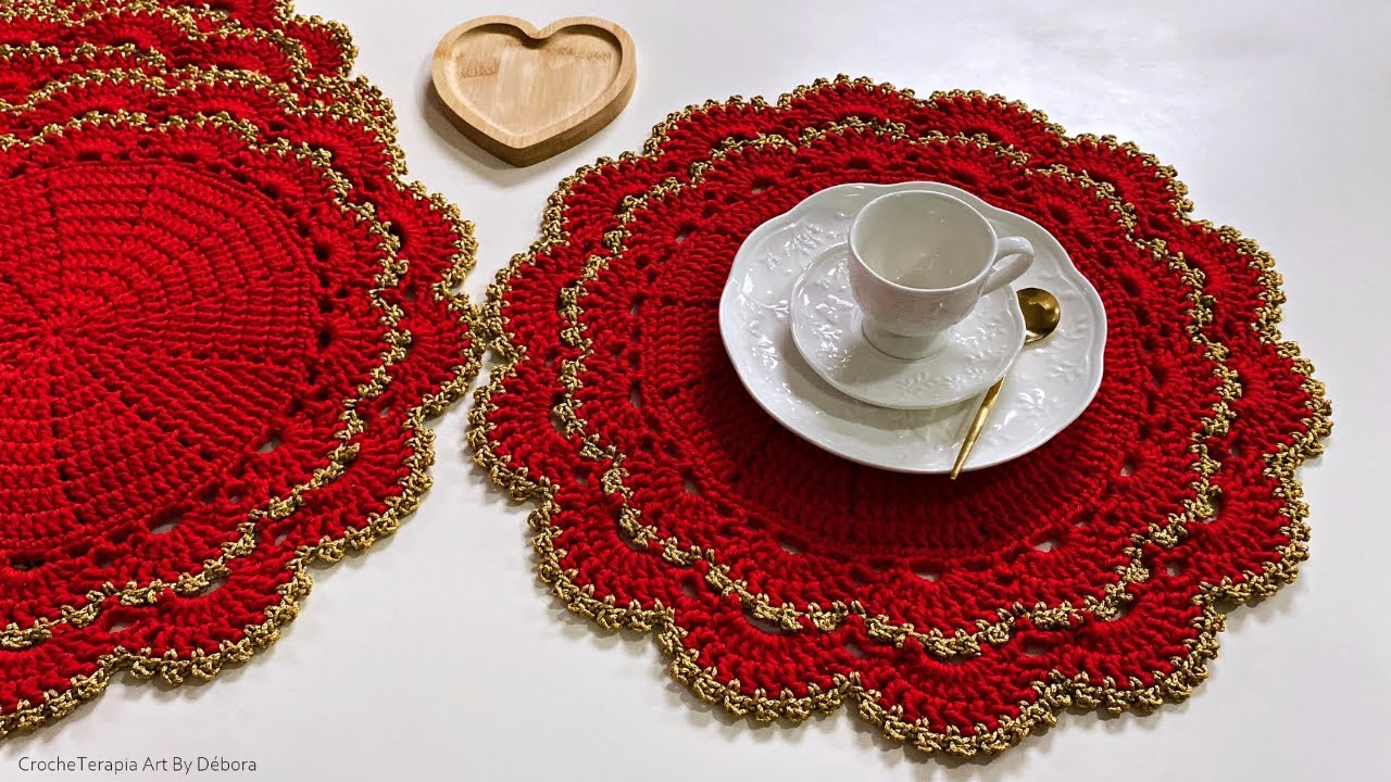 Americano Renda Luxo em Crochê