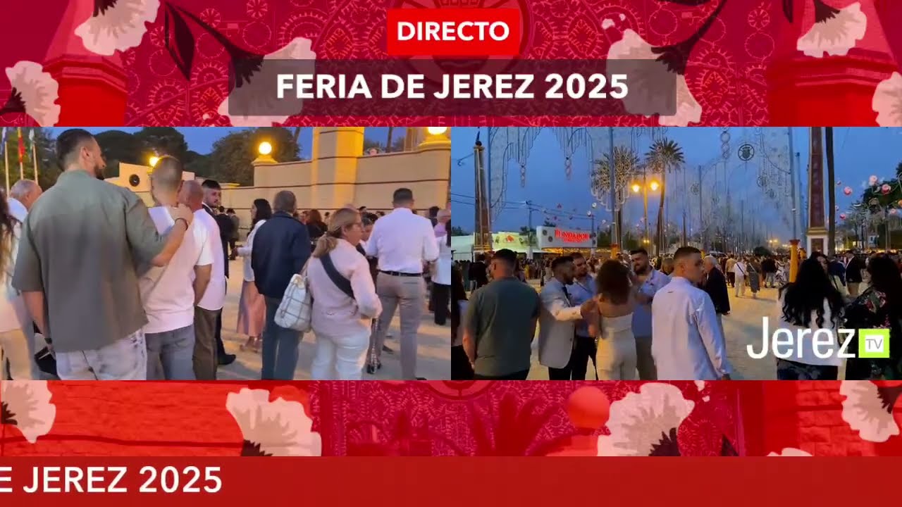 JEREZ TV 🔴 ENCENDIDO DEL ALUMBRADO DE LA FERIA DE JEREZ 2025 EN DIRECTO