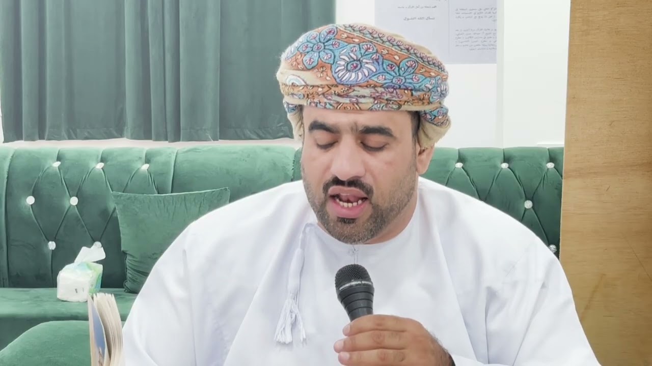 من قصيدة يامن يلوم على الهوى لُم أو ذري - المنشد مجدي البلوشي