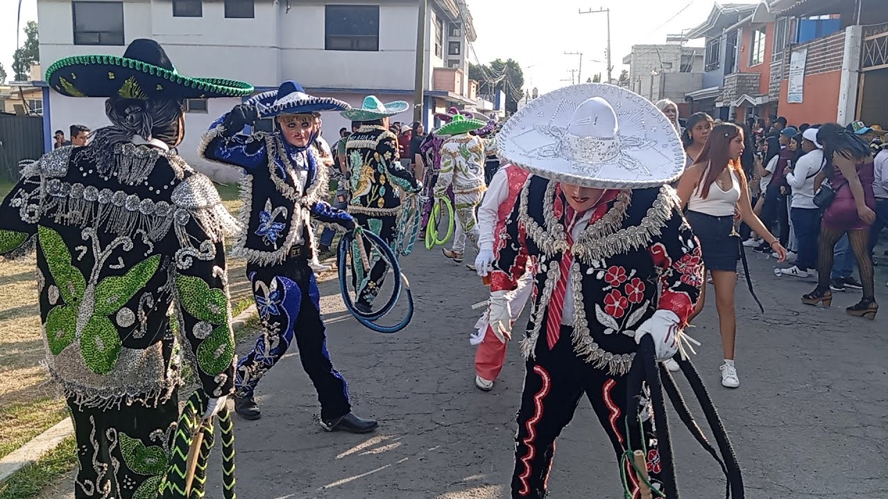 Carnaval San Francisco Ocotlán Puebla barrio de arriba 2025
