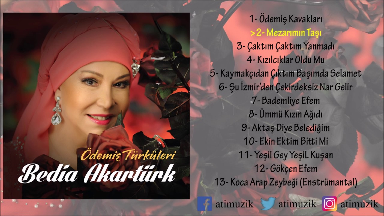 Bedia Akartürk - Mezarımın Taşı [Ödemiş Türküleri]