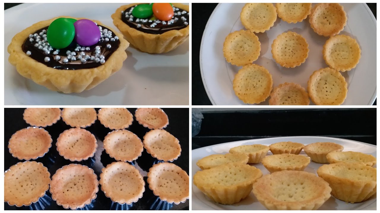 How to make eggless tarts in cooker | tart recipe without oven |tart shell recipe