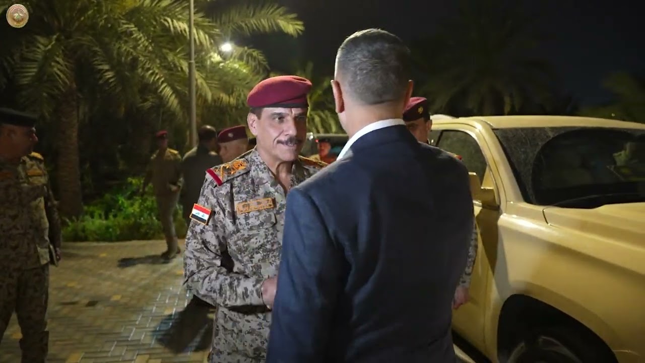 رئيس أركان الجيش يزور قيادة شرطة محافظة البصرة ويلتقي محافظها
