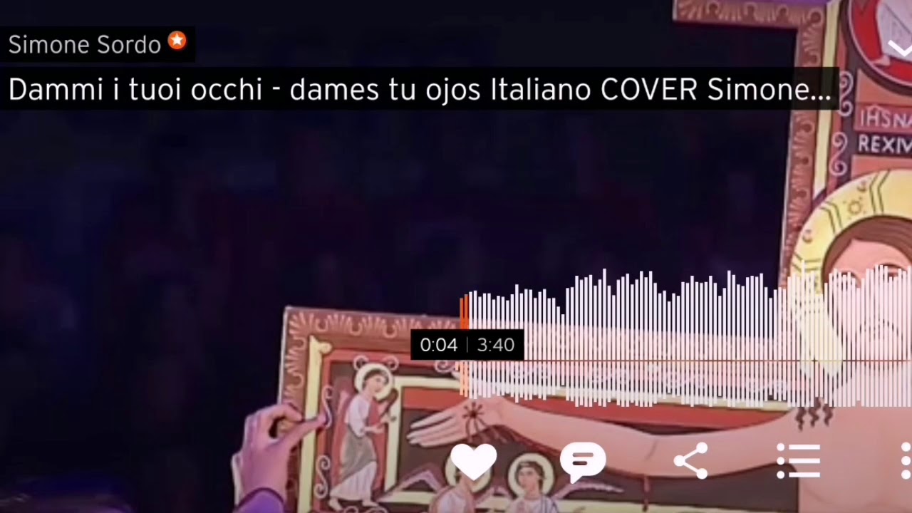Dammi i tuoi occhi - dames tu ojos Italiano COVER Simone Sordo