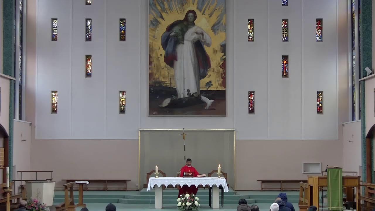 St. Agatha. Mass from Hayes. 12:00 pm 5 February 2026.