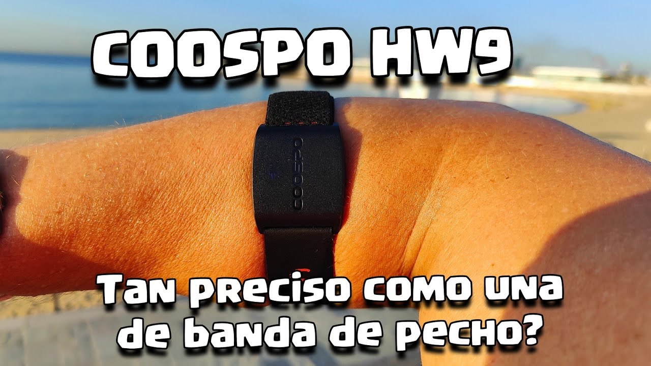 Puls&oacute;metro COOSPO HW9 ✅ Qu&eacute; Tan preciso es comparado con las bandas de pecho?