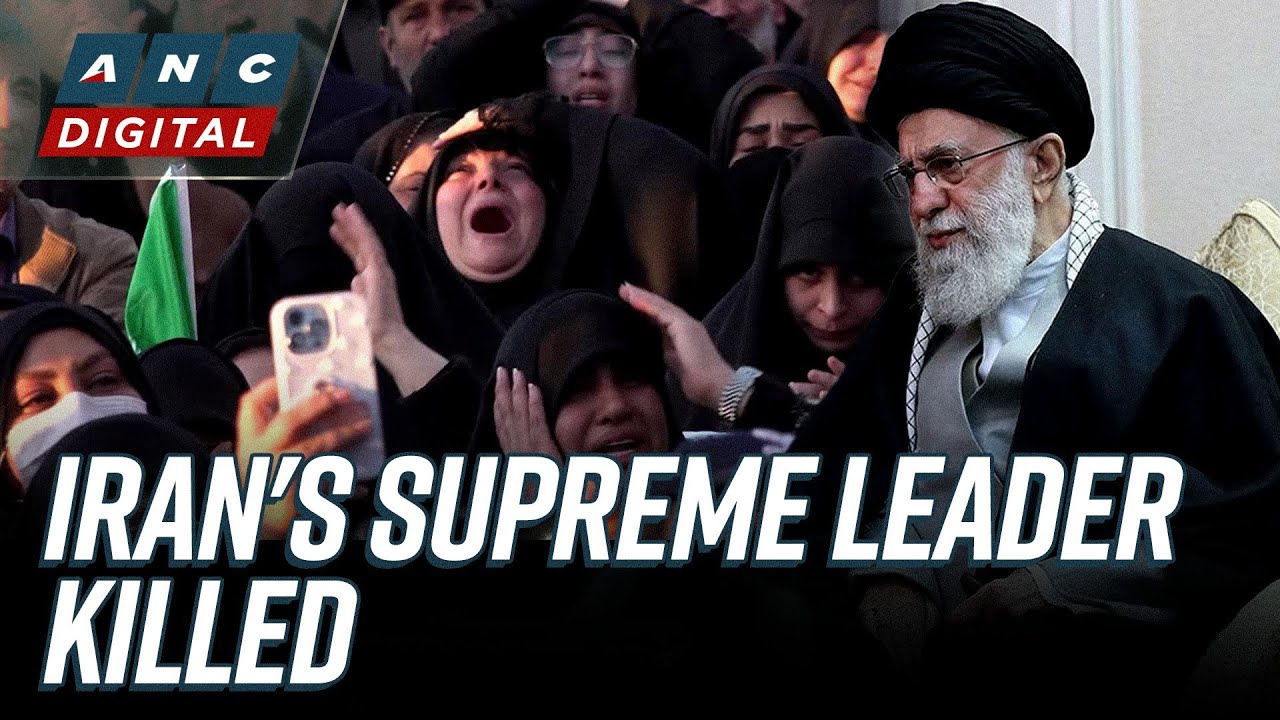 WATCH: Iranian leader Khamenei killed in airstrikes as U.S., Israel launch attacks | ANC