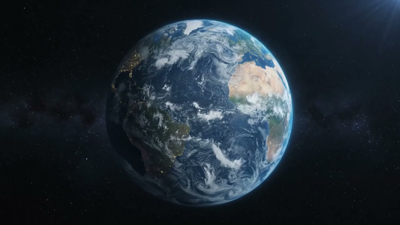 Satellite View of Earth 🌍 | Zoom Into the Pacific Ocean & Discover a Lone Boat in 4K