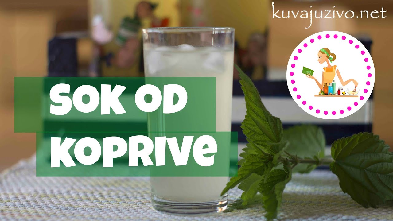 Sok od koprive (sirup na rastvaranje) - Video recept