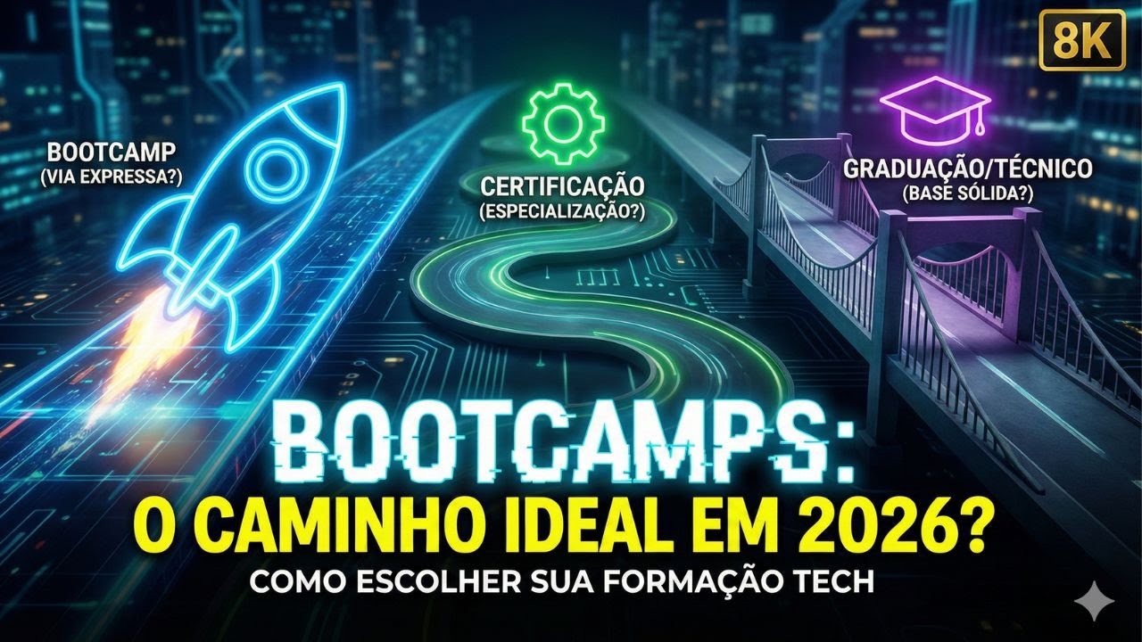 Bootcamps: A Via Expressa Tech? Como escolher o curso ou certificação ideal e ingressar no mercado!