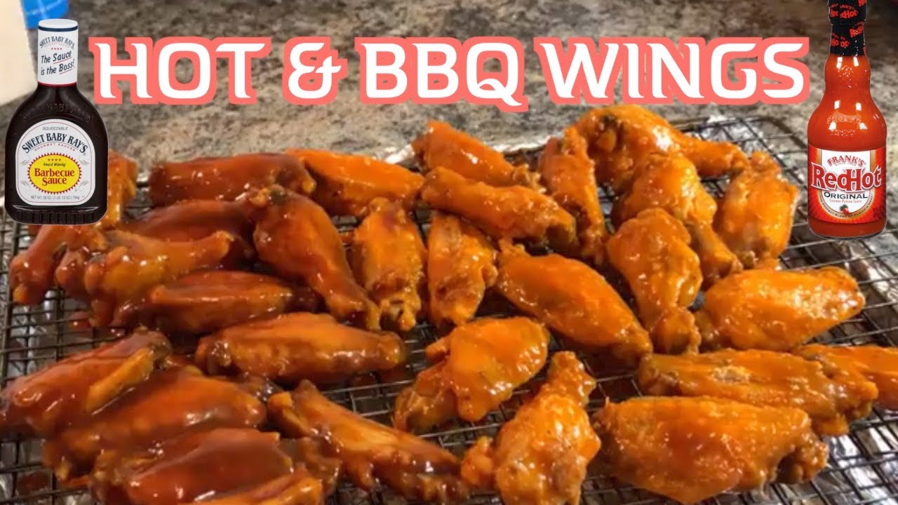How to make hot wings & bbq wings quick n simple