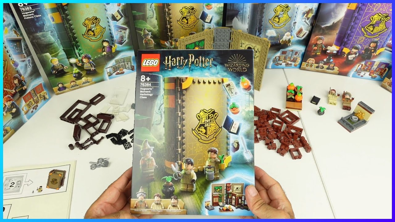 Speed Build: LEGO 76384 Harry Potter Hogwarts Moment: Herbology Class