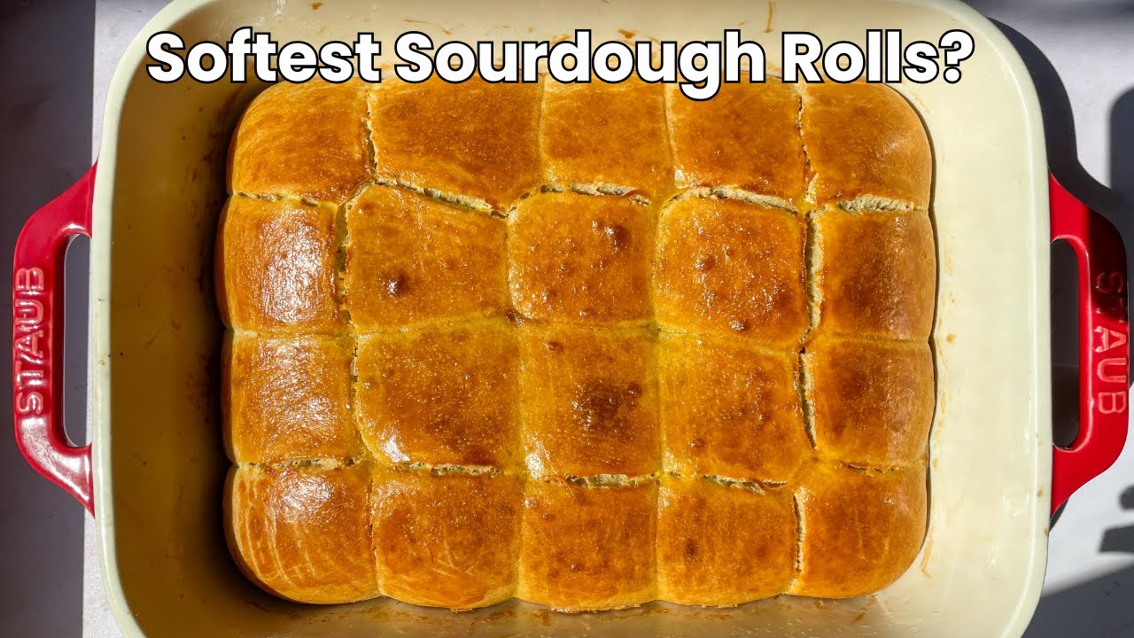 This Simple Secret Makes the Softest Sourdough Dinner Rolls Ever