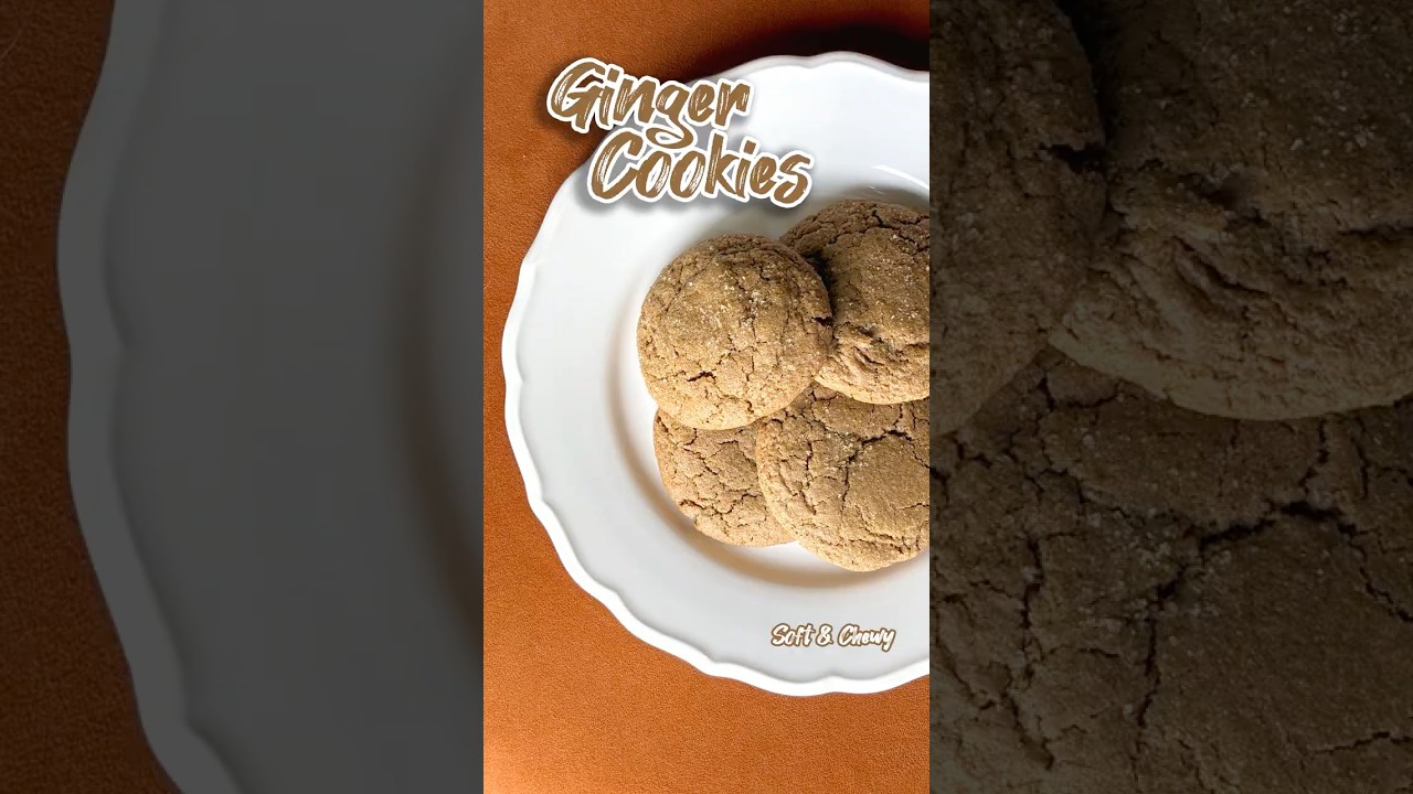 [Best Ginger Cookies 🤎]
