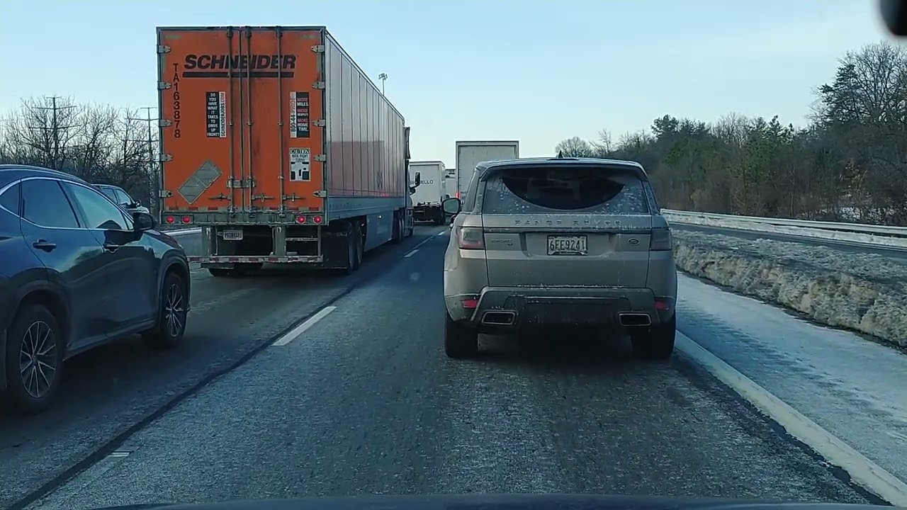 I-95 South Morning Commute | Maryland Dashcam (No Narration)