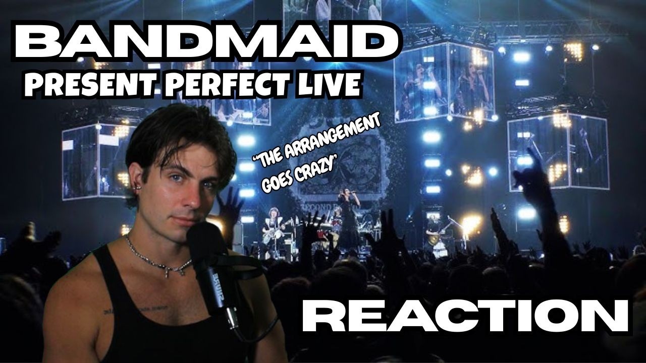 Band-Maid - Present Perfect Live REACTION by professional singer