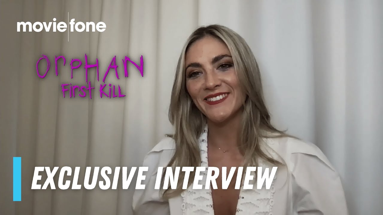 Orphan: First Kill | Exclusive Interviews | Moviefone TV