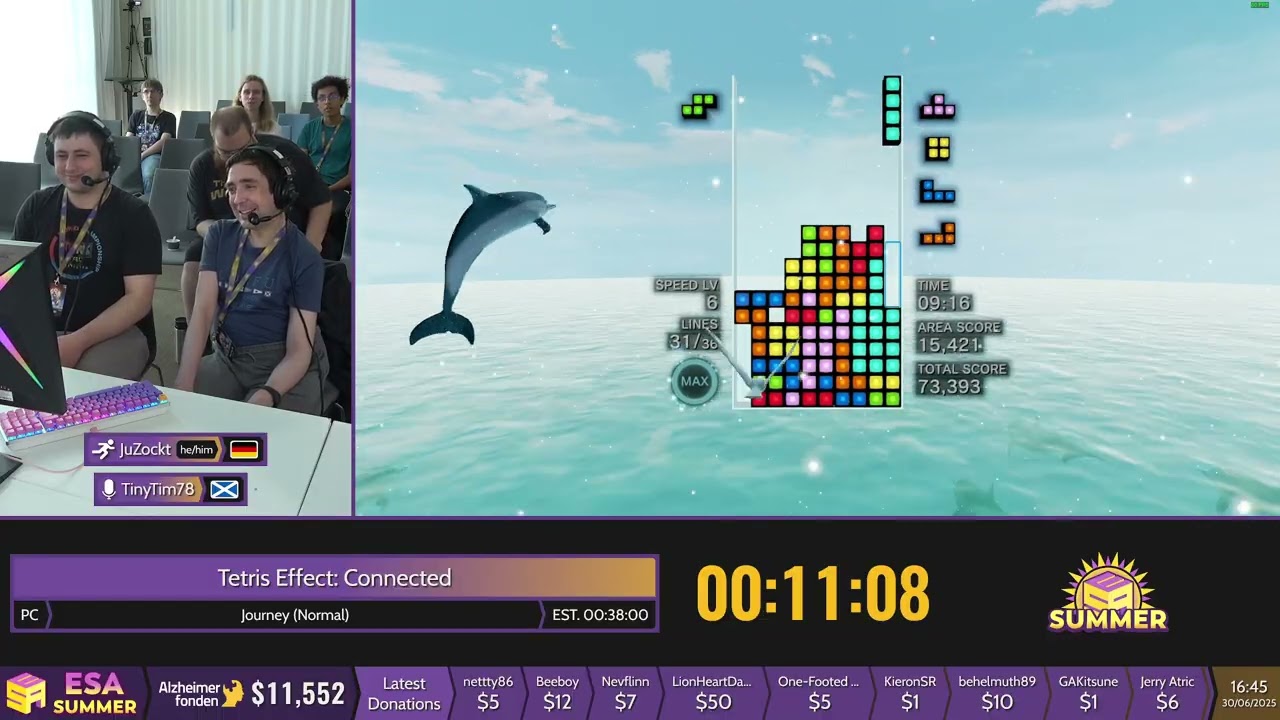 Tetris Effect: Connected [Journey (Normal)] by JuZockt - #ESASummer25