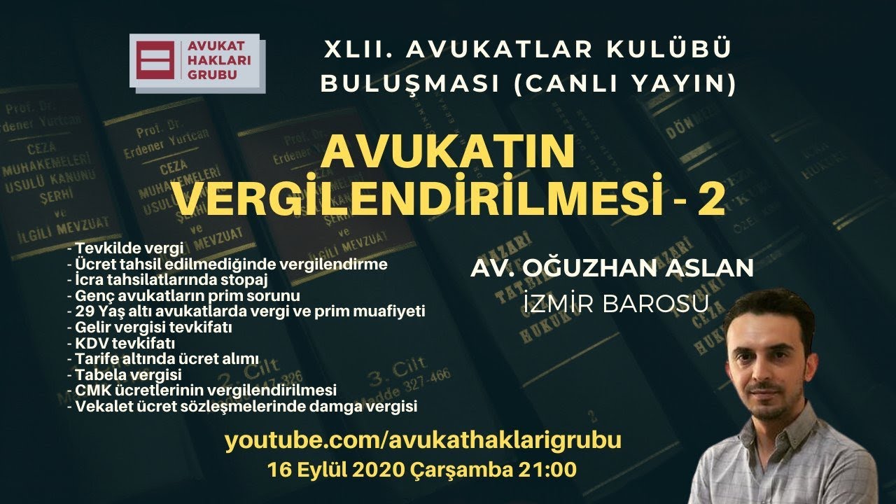 Avukatın Vergilendirilmesi - 2