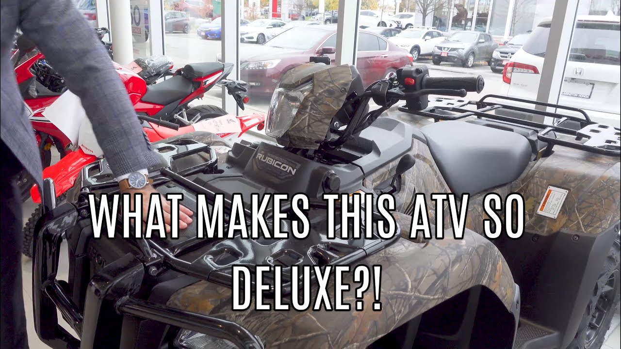 2021 Honda ATV Rubicon Deluxe
