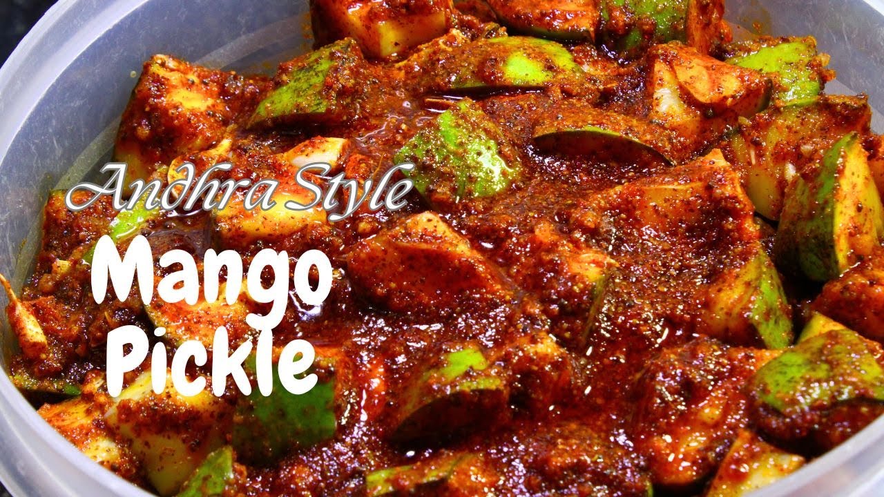 Mango Pickle | Andhra Avakkai Pickle | Manga Achar | must try |