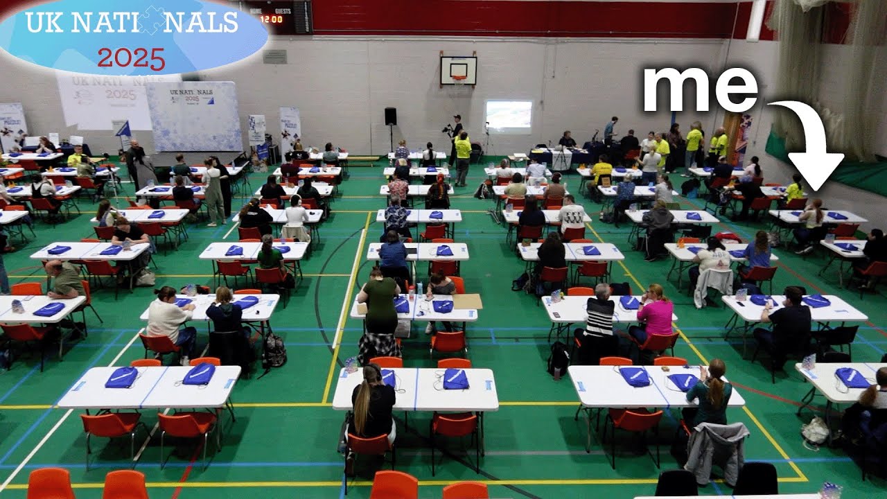 I went to the largest puzzle competition in the country 🧩 UK Jigsaw Puzzle Nationals 2025