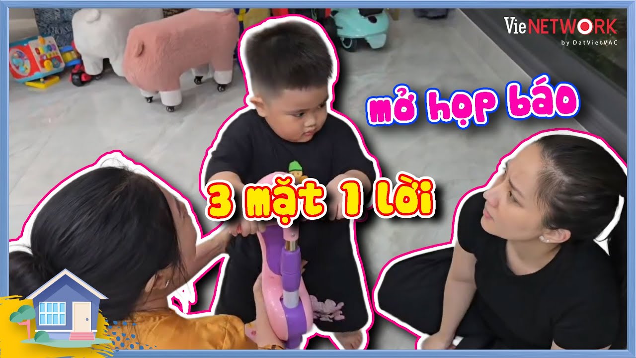 Sau màn dựng chiện chấn động của cu Phin, mẹ Quỳnh Quỳnh quyết tổ chức họp báo 3 mặt 1 lời